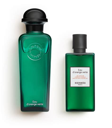 73134150209863 hermes|Eau d'orange verte Eau de cologne gift set .